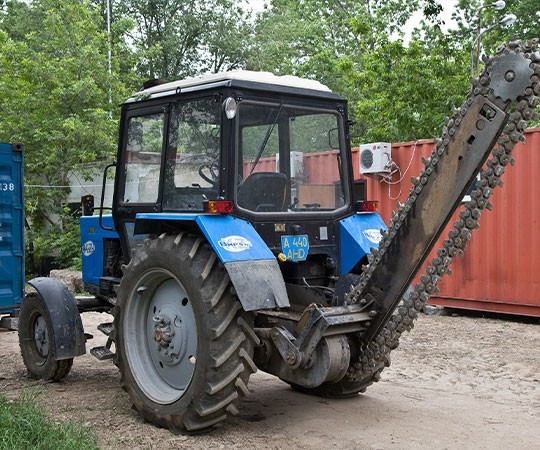 Траншеекопатель в аренду в Лоо и  Краснодарском крае
